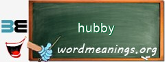 WordMeaning blackboard for hubby